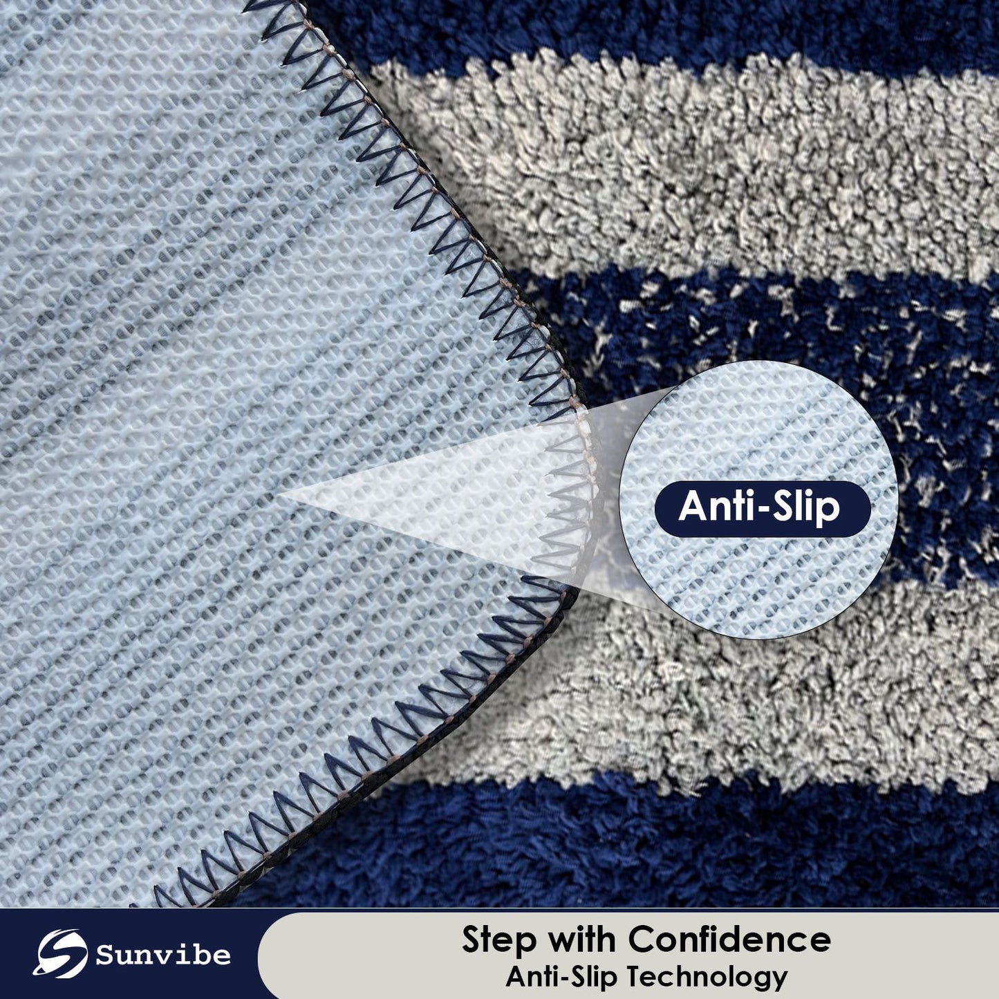 Microfiber Door Mat for Home | Soft, Absorbent & Quick-Dry Entrance Mat | Anti-Slip Floor Mat for Bathroom & Entryway