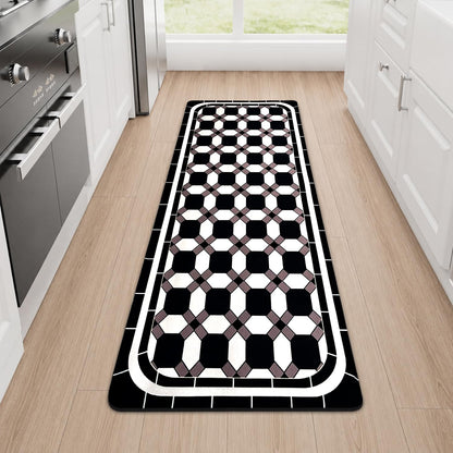 Kitchen Floor Mat 3.5mm (120x45 cm) Geomatric print
