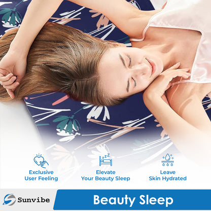 Sunvibe 3D Printed Pillow Cover for Bedroom | Soft & Durable Microfiber Cushion Cover | Fade-Resistant, Skin-Friendly, Hidden Zipper | Decorative Pillowcase for Sofa & Bed