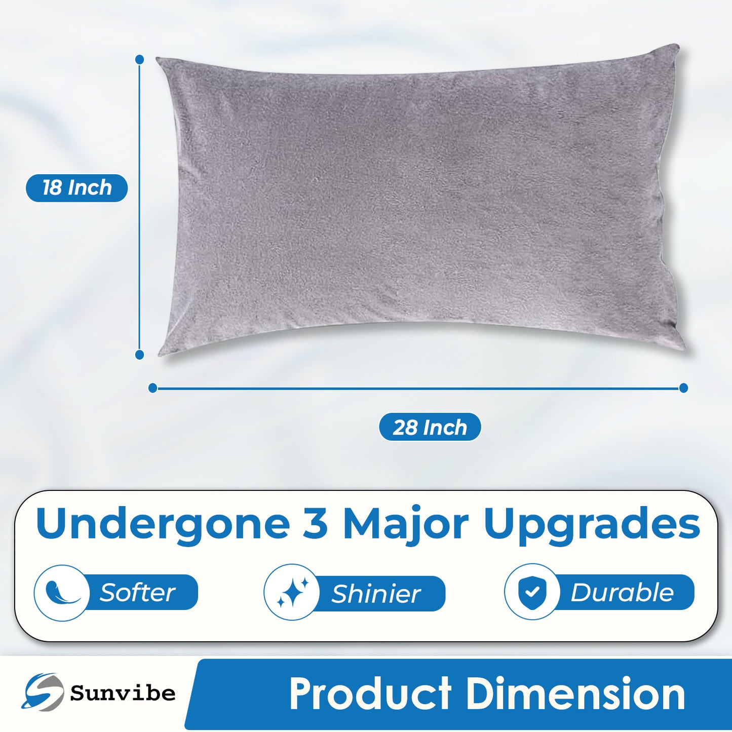 Sunvibe Waterproof Pillow Protector – Soft Terry Cotton Cover