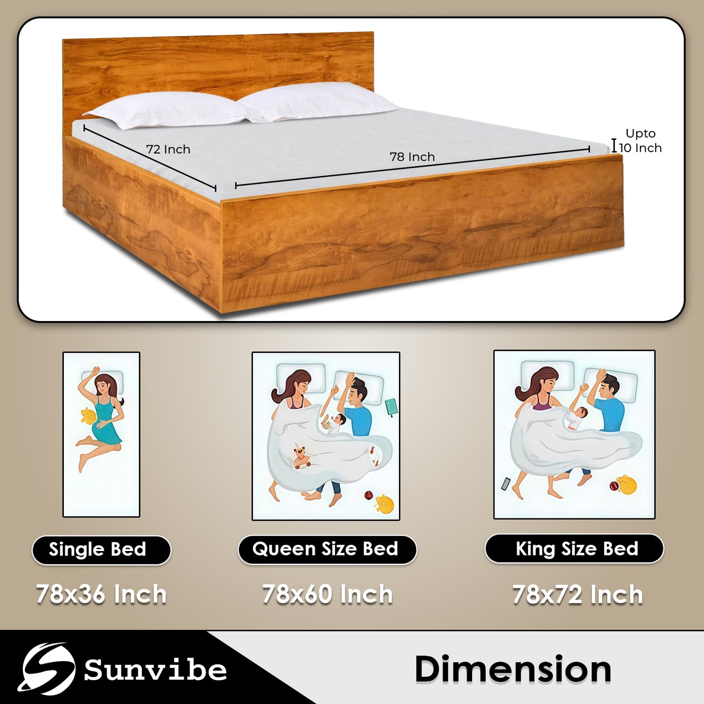 Mattress Protector – Waterproof, Breathable & Soft Cotton  (White)