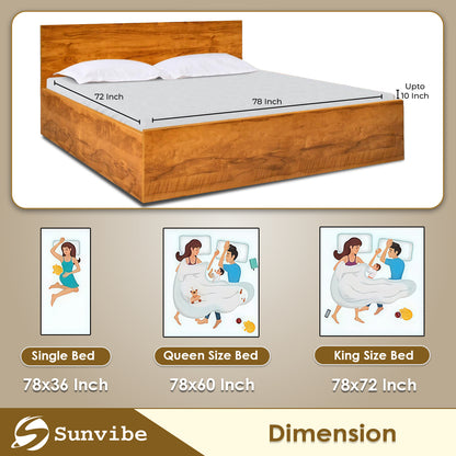 Mattress Protector – Waterproof, Breathable & Soft Cotton(Beige)