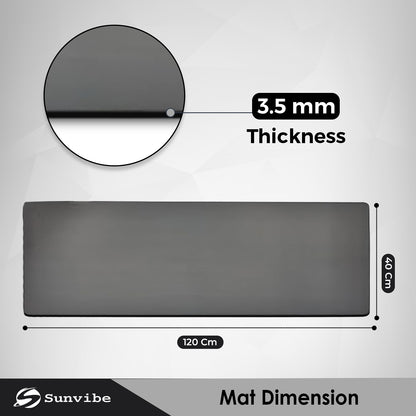 Kitchen Floor Mat 3.5mm (120x40cm & 40x60cm, Grey)