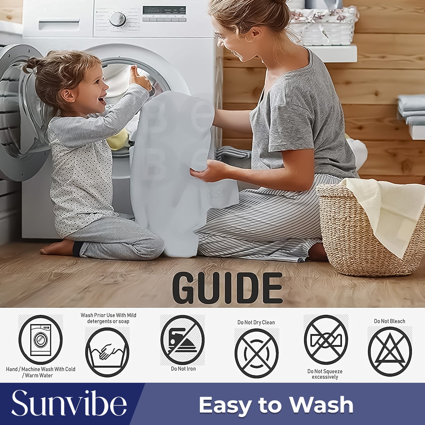 Absorbent & Waterproof Baby Mattress Protector Sheet – Quick Dry, Washable