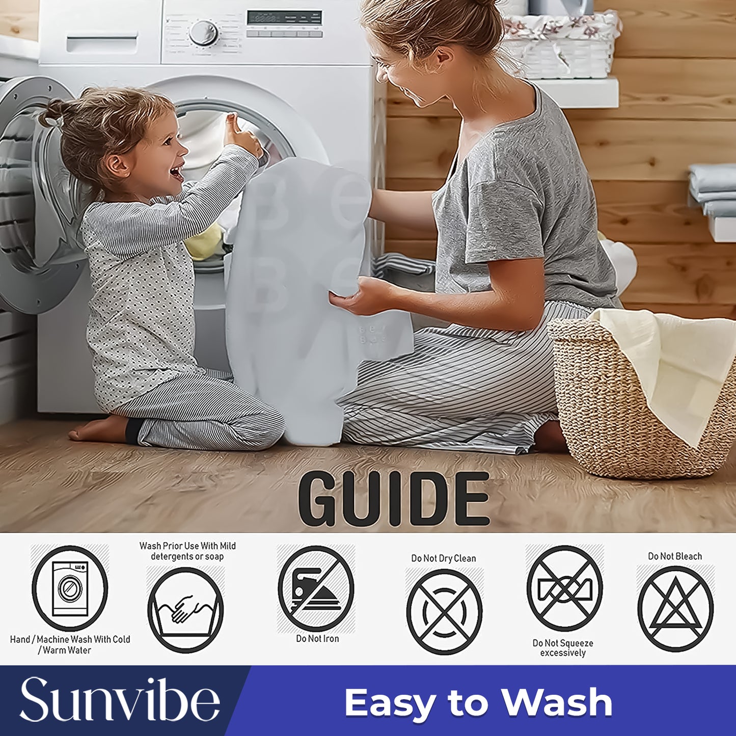 Absorbent & Waterproof Baby Mattress Protector Sheet – Quick Dry, Washable