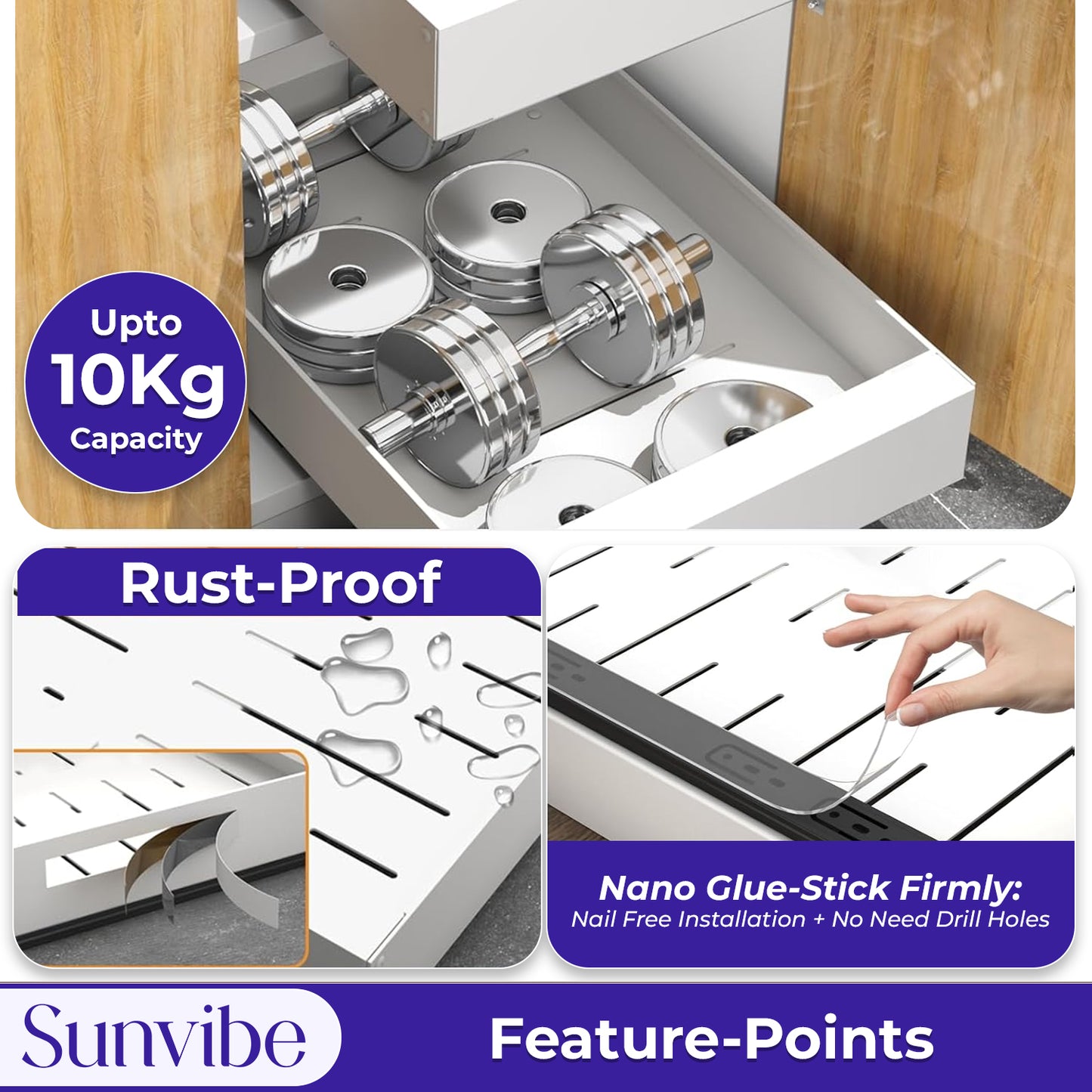 Pull-Out 38*25 CM Cabinet Basket – Space Saver Organizer for Home