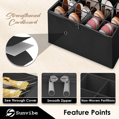 Premium Multi-Layer Shoe Organizer | Space Saving Shoe Storage Shelf for Home, Entryway & Closet | Durable, Dust-Free, Easy to Assemble Shoe Stand