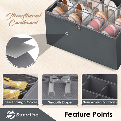 Premium Multi-Layer Shoe Organizer | Space Saving Shoe Storage Shelf for Home, Entryway & Closet | Durable, Dust-Free, Easy to Assemble Shoe Stand