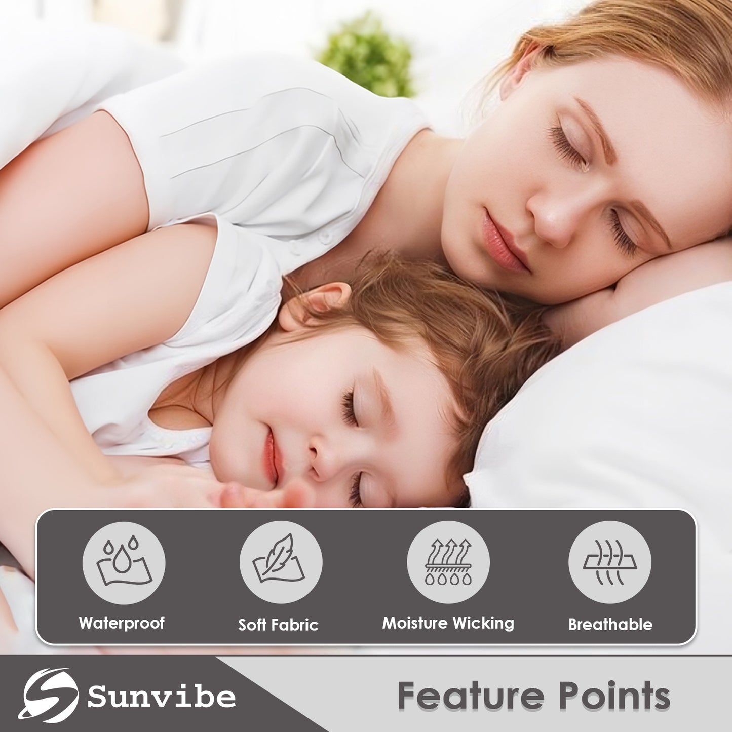 Mattress Protector – Waterproof, Breathable & Soft Cotton