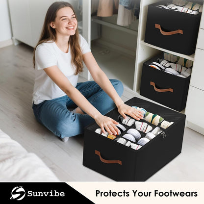 Premium Multi-Layer Shoe Organizer | Space Saving Shoe Storage Shelf for Home, Entryway & Closet | Durable, Dust-Free, Easy to Assemble Shoe Stand