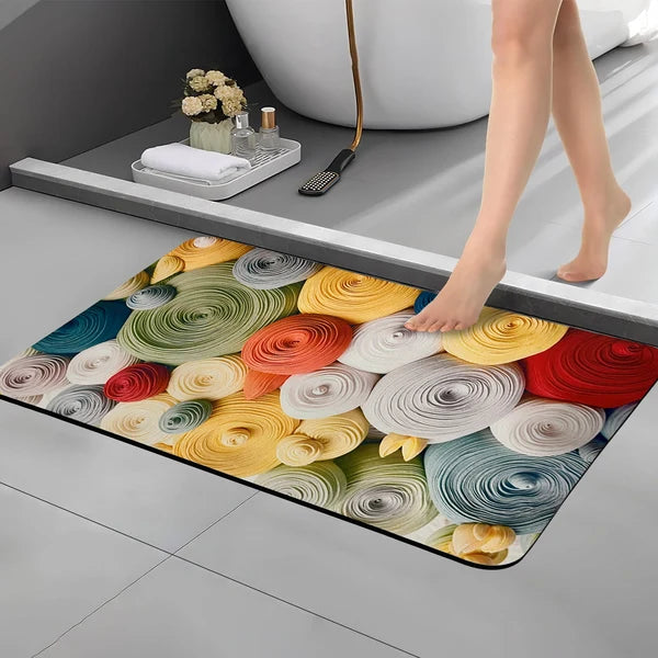 3D Anti-Skid Water-Soaking Mat: Perfect for Your Home...