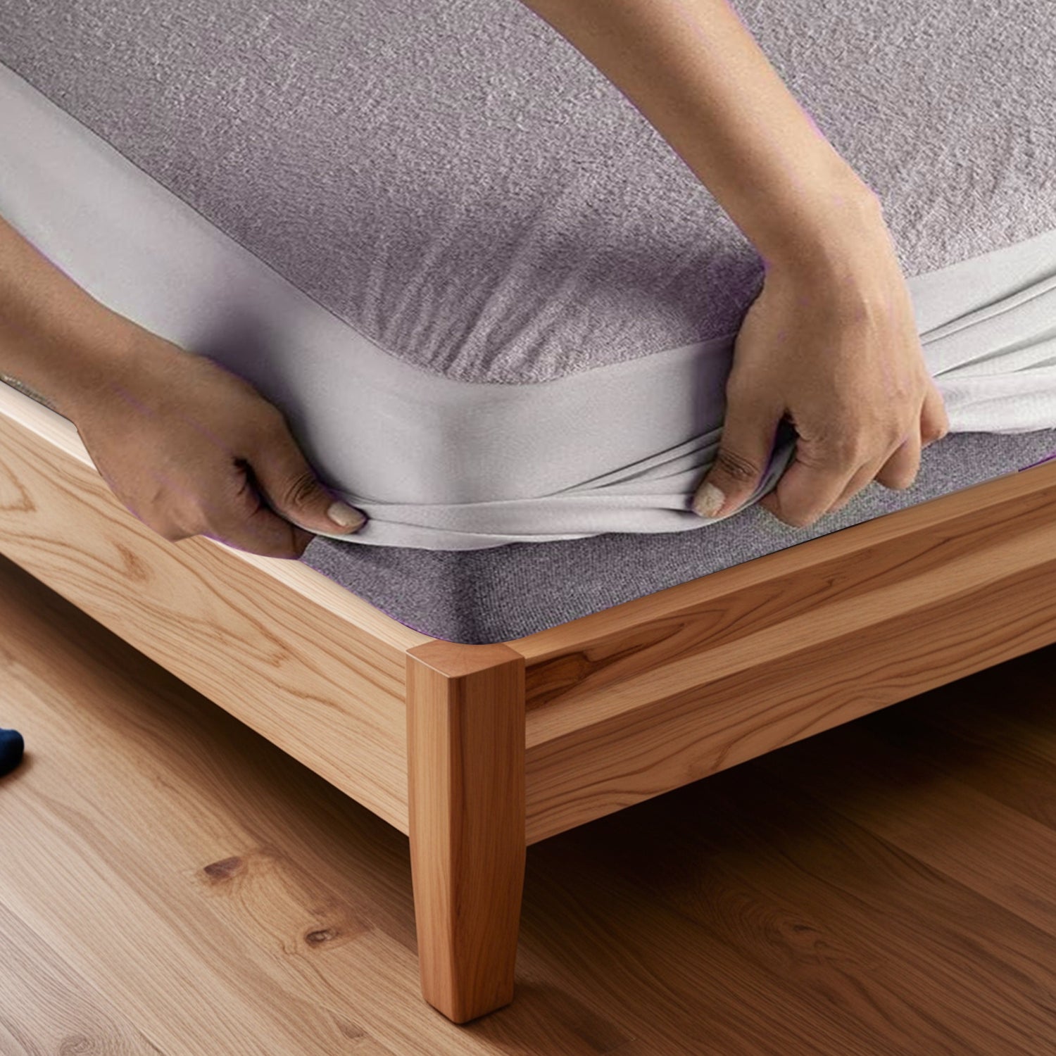 Mattress Protector – Waterproof, Breathable & Soft Cotton