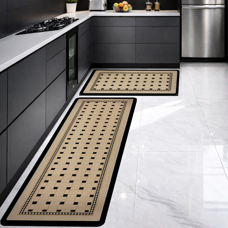 Kitchen Floor Mat 3.5mm (120x40cm & 40x60cm-2 Pieces)