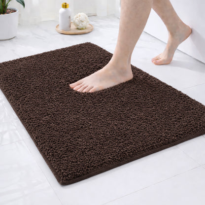 Sunvibe Premium Microfiber Floor Mat – Super Soft, Highly Absorbent & Quick Dry | Anti-Slip Multipurpose Mat for Bathroom, Kitchen & Bedroom (40 x 60 cm)