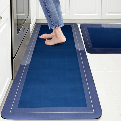Kitchen Floor Mat 3.5mm (120x40cm & 40x60cm, Grey)