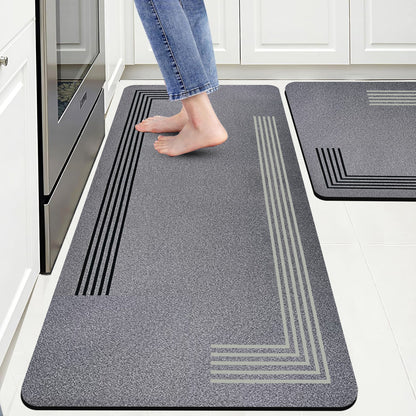 Kitchen Floor Mat 3.5mm (120x45cm & 40x80cm-2 Pieces) Liner