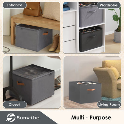 Premium Multi-Layer Shoe Organizer | Space Saving Shoe Storage Shelf for Home, Entryway & Closet | Durable, Dust-Free, Easy to Assemble Shoe Stand