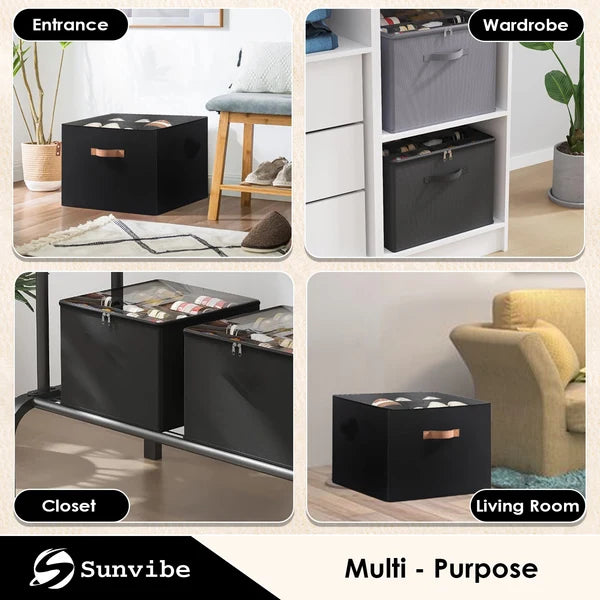 Premium Multi-Layer Shoe Organizer | Space Saving Shoe Storage Shelf for Home, Entryway & Closet | Durable, Dust-Free, Easy to Assemble Shoe Stand