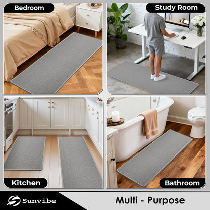 Kitchen Floor Mat 3.5mm (120x40cm & 40x60cm-2 Pieces)