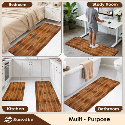 Kitchen Floor Mat 3.5mm (120x40cm & 40x60cm-2 Pieces)