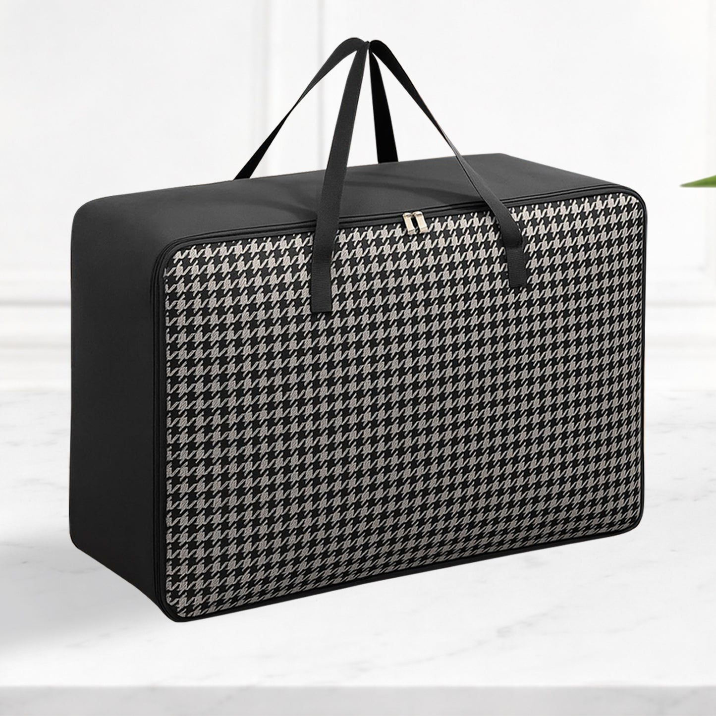 Sunvibe® Large Wardrobe Storage Bag | Heavy Duty Clothes Organizer with Strong Zipper | Foldable Blanket & Saree Storage Bag | Dustproof | Large Capacity