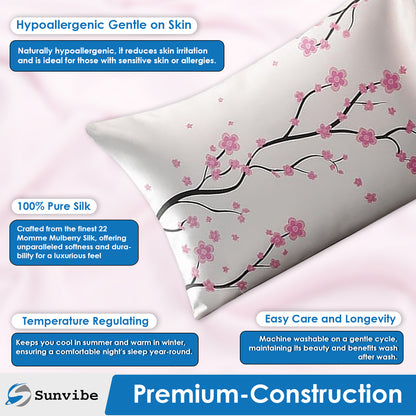 Sunvibe 3D Printed Pillow Cover for Bedroom | Soft & Durable Microfiber Cushion Cover | Fade-Resistant, Skin-Friendly, Hidden Zipper | Decorative Pillowcase for Sofa & Bed