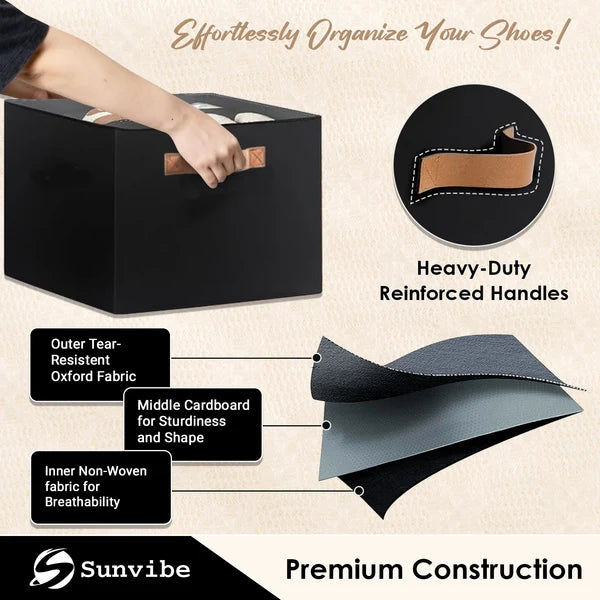 Premium Multi-Layer Shoe Organizer | Space Saving Shoe Storage Shelf for Home, Entryway & Closet | Durable, Dust-Free, Easy to Assemble Shoe Stand