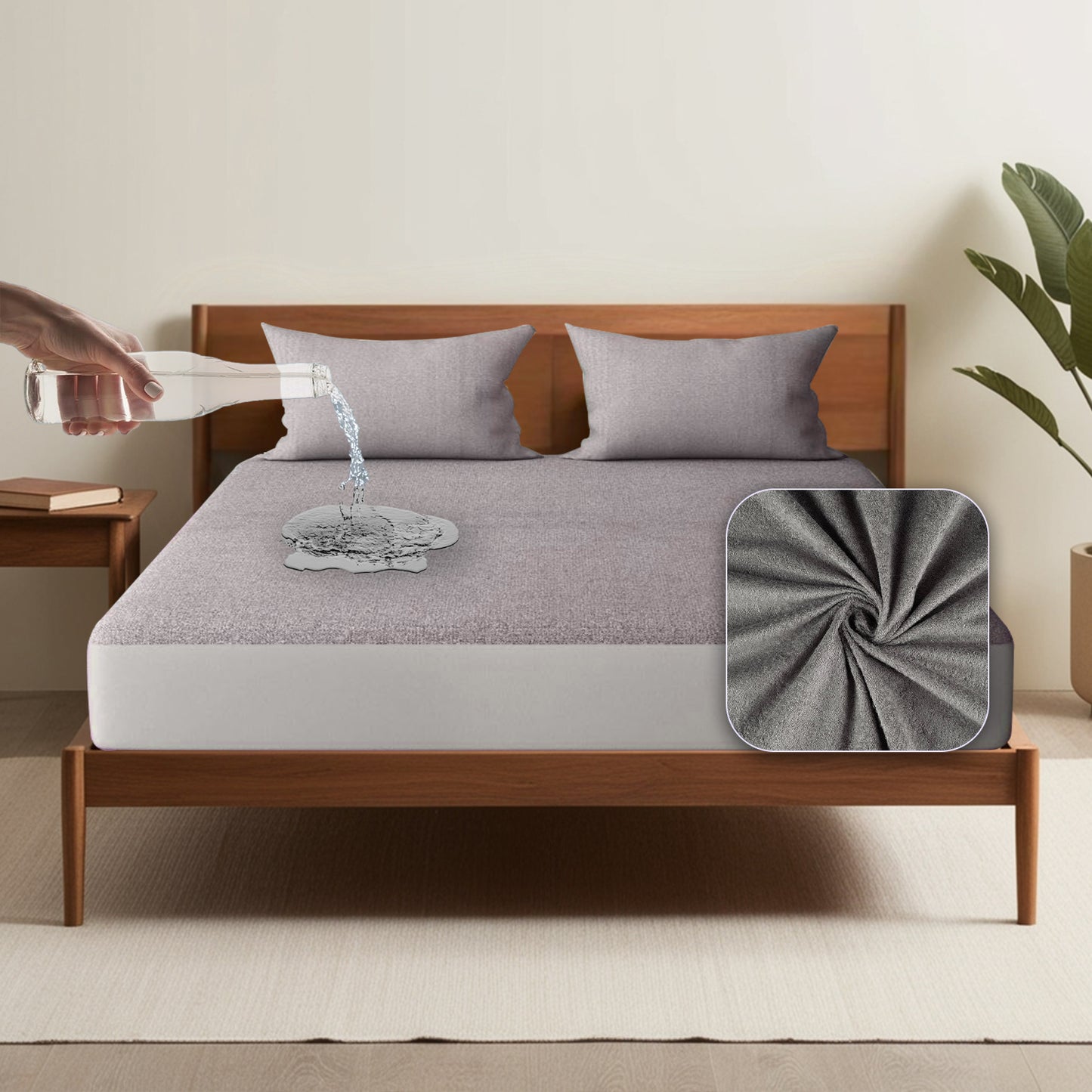 Mattress Protector – Waterproof, Breathable & Soft Cotton