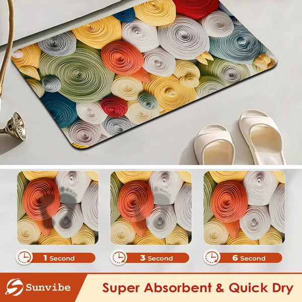 3D Anti-Skid Water-Soaking Mat: Perfect for Your Home...