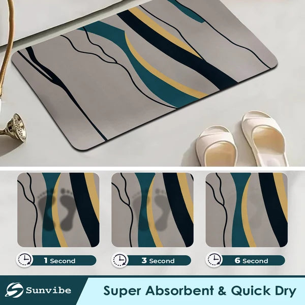 3D Anti-Skid Water-Soaking Mat: Perfect for Your Home...