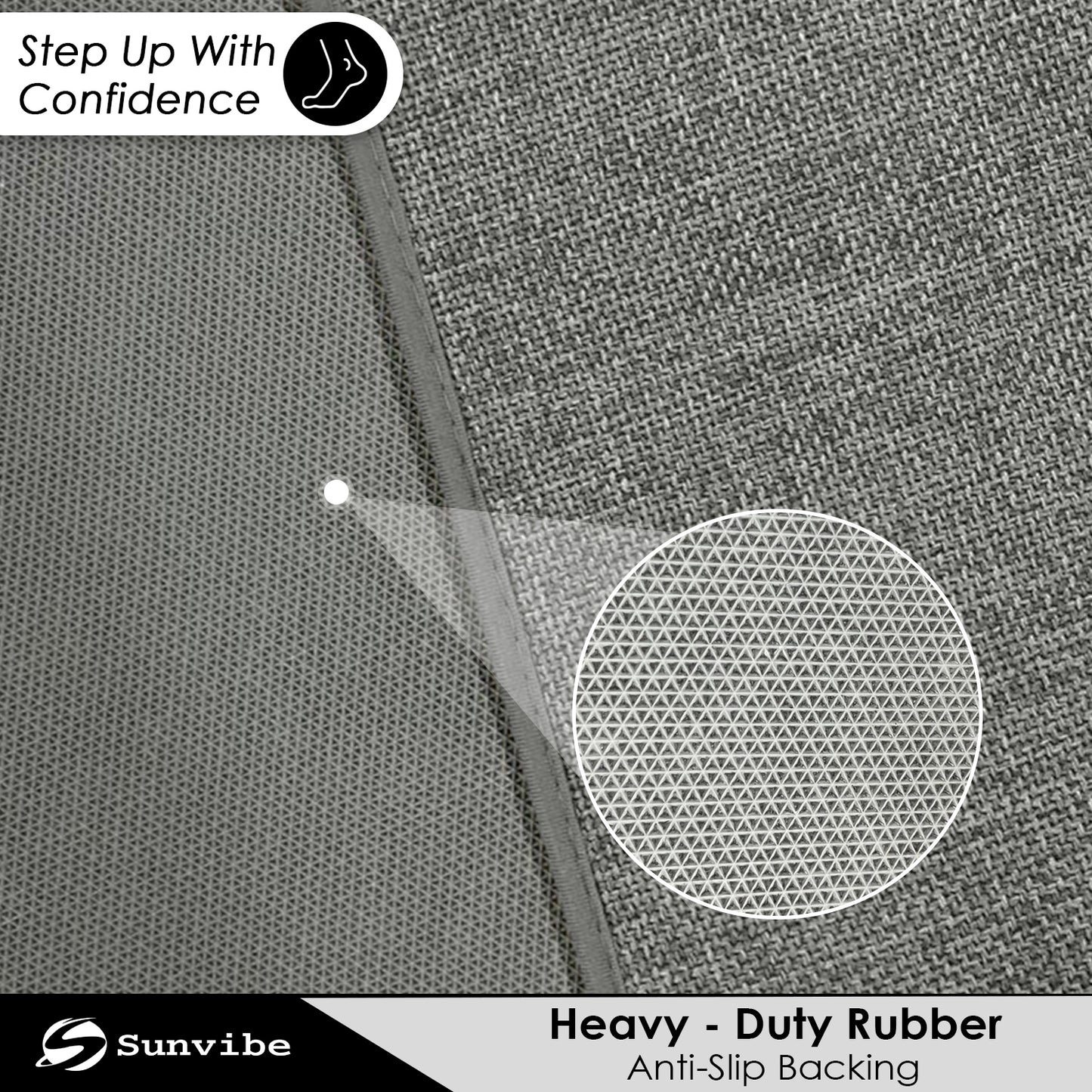 Kitchen Floor Mat 3.5mm (120x40cm & 40x60cm-2 Pieces)