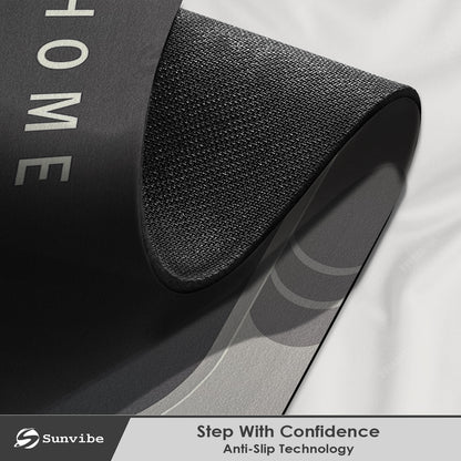 Bath Mat 3.5mm Anti-Skid Water Soaking Home Print Bathroom Door Floor Mat