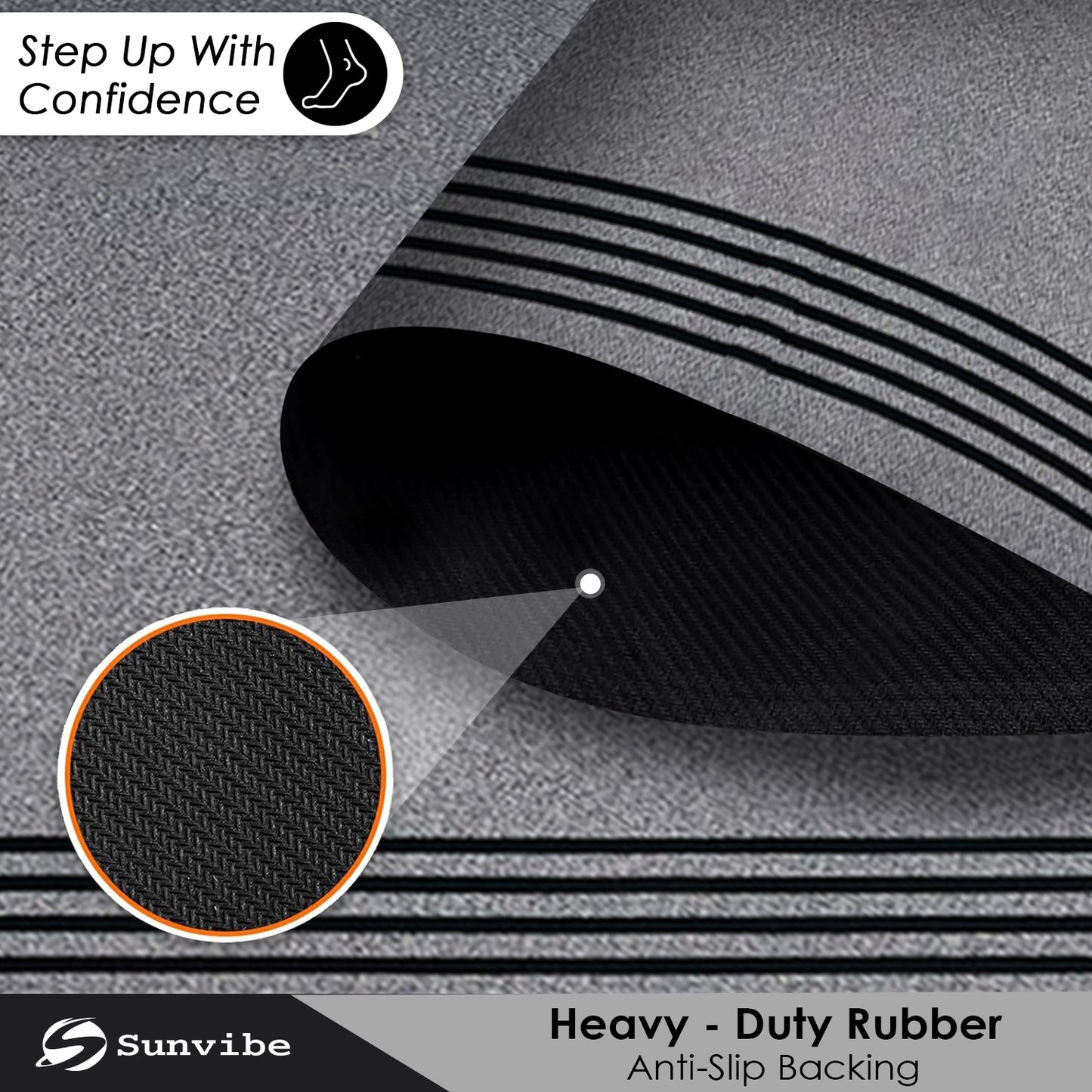 Kitchen Floor Mat 3.5mm (120x45cm & 40x80cm-2 Pieces) Liner