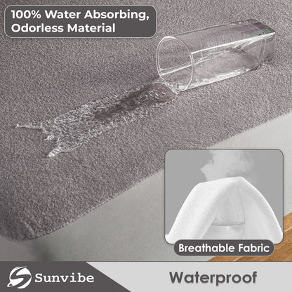 Mattress Protector – Waterproof, Breathable & Soft Cotton