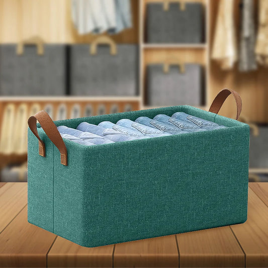Wardrobe Organizer for Clothes | Foldable Storage Box | Space Saving Closet Organizer