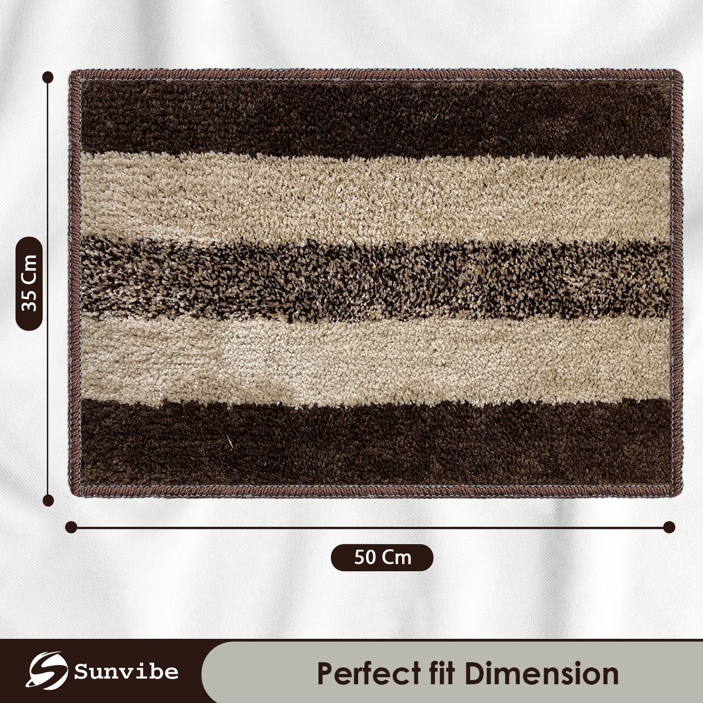 Microfiber Door Mat for Home | Soft, Absorbent & Quick-Dry Entrance Mat | Anti-Slip Floor Mat for Bathroom & Entryway