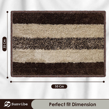 Microfiber Door Mat for Home | Soft, Absorbent & Quick-Dry Entrance Mat | Anti-Slip Floor Mat for Bathroom & Entryway