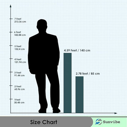 Extendable Shower Curtain Tension Rod – Non-Drilling, Anti-Skid Spring Pull Rod White-Silver