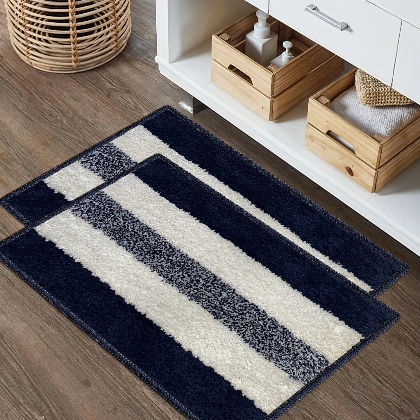 Microfiber Door Mat for Home | Soft, Absorbent & Quick-Dry Entrance Mat | Anti-Slip Floor Mat for Bathroom & Entryway