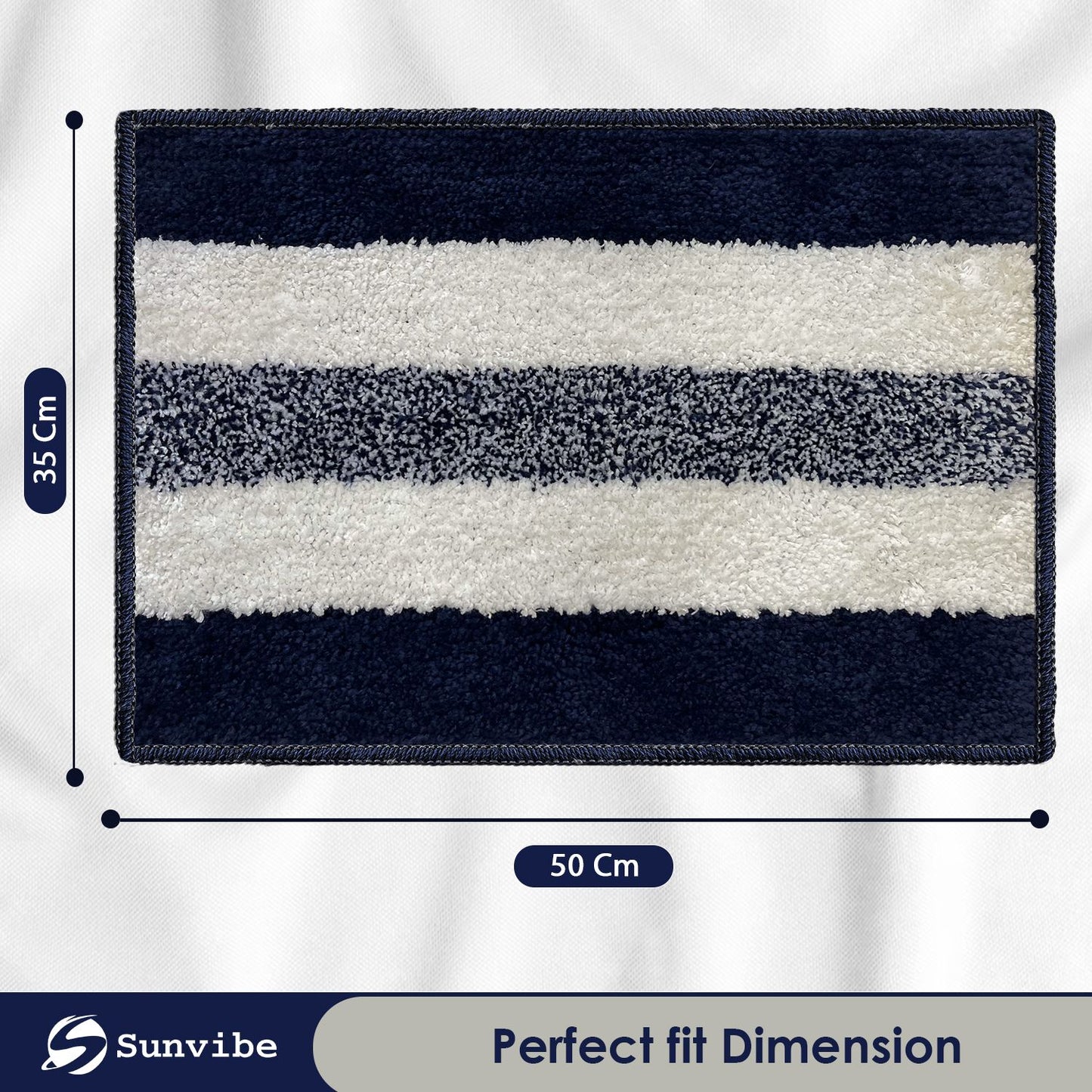 Microfiber Door Mat for Home | Soft, Absorbent & Quick-Dry Entrance Mat | Anti-Slip Floor Mat for Bathroom & Entryway